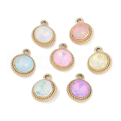 UV Plating Alloy Pendants FIND-M018-29G-1
