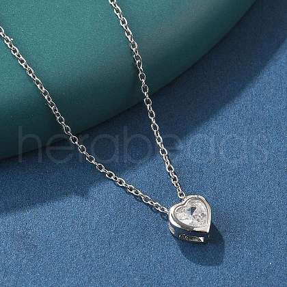 304 Stainless Steel Pendant Necklaces X-NJEW-O108-14P-1