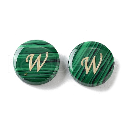 Synthetic Malachite Beads G-A238-01W-1