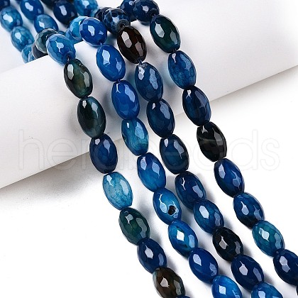Natural Agate Beads Strands G-T138-180I-1