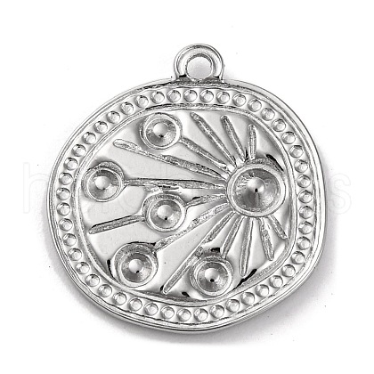 Anti-Tarnish 304 Stainless Steel Pendants STAS-K293-01P-1