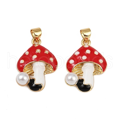 Brass Pendants KK-C095-01G-1