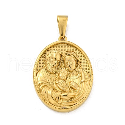 Ion Plating(IP) 304 Stainless Steel Pendants STAS-R231-18G-03-1