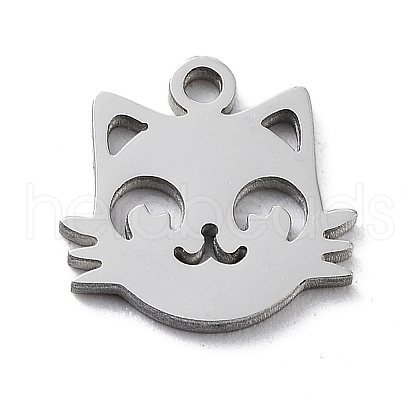 Non-Tarnish 304 Stainless Steel Charms STAS-K272-01B-P-1