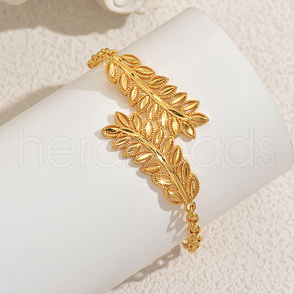 Ethnic Style Wheat Beass Link Bracelets RK7458-1