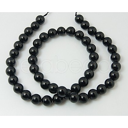 Natural Tourmaline Bead Strands G-H1603-4mm-1