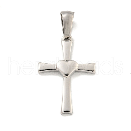 Non-Tarnish 304 Stainless Steel Pendants STAS-C102-14P-1