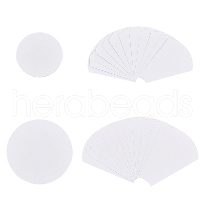 DICOSMETIC 2 Bags 2 Styles Paper Quilting Templates DIY-DC0003-02-1