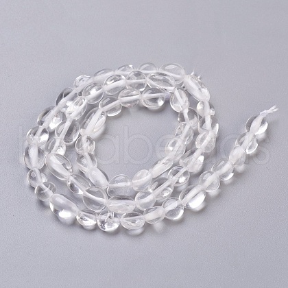 Natural Quartz Crystal Beads Strands G-F575-18L-1