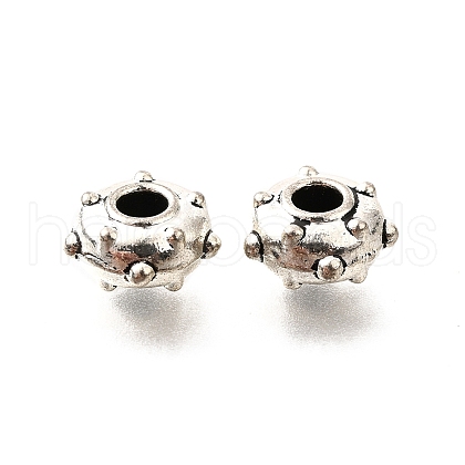 Tibetan Style Alloy Beads TIBE-L008-22AS-1