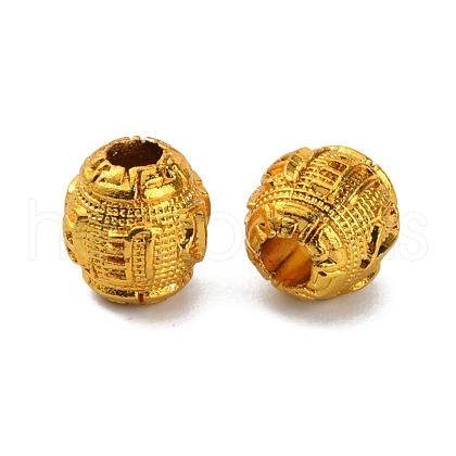 Alloy Six-character Mantra Beads FIND-WH0049-87-1