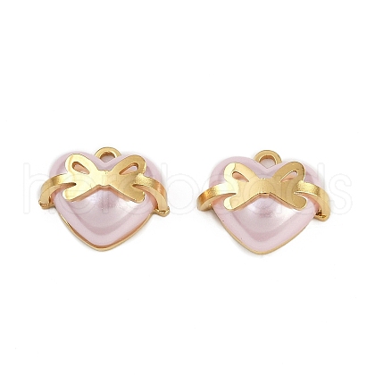 304 Stainless Steel Resin Charms STAS-L290-23G-1