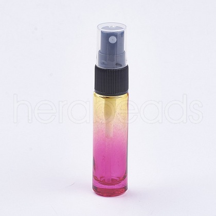Glass Gradient Color Spray Bottle MRMJ-WH0011-C05-10ml-1