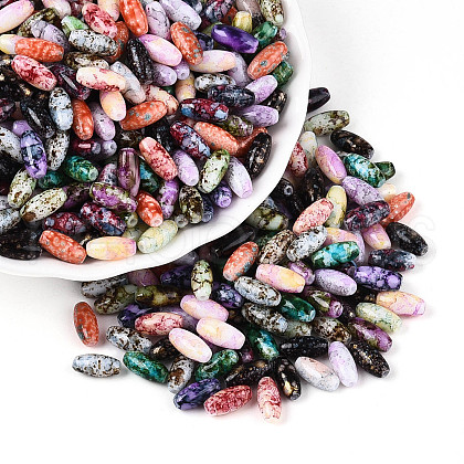 Baking Paint Glass Seed Beads SEED-N008-06-1