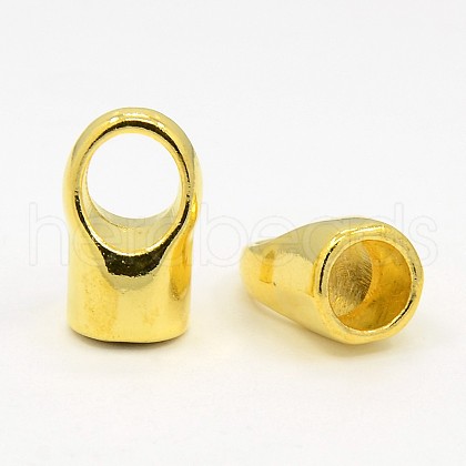 Brass Cord Ends KK-19X12-G-1