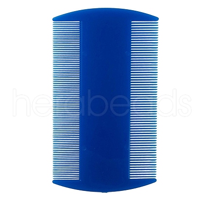 Plastic Double Side Comb AJEW-WH0189-81A-1