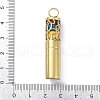 Ion Plating(IP) Openable 304 Stainless Steel Perfume Bottle Pendants STAS-D097-12G-3