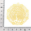 Brass Filigree Big Pendants KKC-T003-12G-3