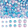   3 Sets 3 Styles Plastic Imitation Pearl Beads FIND-PH0020-95-1