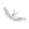 304 Stainless Steel Pendants STAS-T065-68P-2