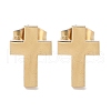 PVD Vacuum Plating 304 Stainless Steel Stud Earrings for Women EJEW-A048-47D-G-1