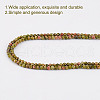 GOMAKERER 2 Strands Natural Unakite Beads Strands G-GO0001-57-3