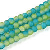 Crackle Glass Beads Strands GLAA-N009-4mm-10-1