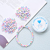 1000Pcs Opaque Acrylic Beads DIY-YW0002-10-10