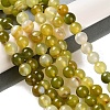 Natural Striped Agate/Banded Agate Beads Strands G-Z060-A01-B02-2