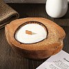 Coconut Shell Candle Holder PW24031406076-2