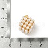 ABS Imitation Pearl Pendants KK-K293-43B-02-2