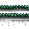 Synthetic Malachite Beads Strands G-P559-A04-01-5