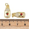 Brass Pendants KK-H002-07B-G-RS-3