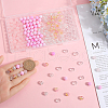 SUNNYCLUE 300Pcs 5 Colors Transparent Glass Beads GLAA-SC0002-42A-3