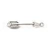 Tibetan Style Alloy Connector Charms PALLOY-D291-32AS-1