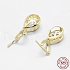 925 Sterling Silver Pendant Bails STER-E050-36G-B-3