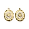 Natural White Jade Pendants G-P480-01G-05-2