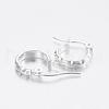 304 Stainless Steel Hoop Earrings EJEW-H327-08-2