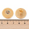 304 Stainless Steel Rhinestone Stud Earrings EJEW-Z089-22G-5