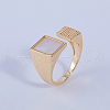 Brass Cuff Rings for Women QZ0133-1