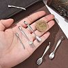 6Pcs 3 Styles 304 Stainless Steel Big Pendants STAS-CJ0002-48-4