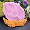 Wing DIY Food Grade Silicone Molds X-AJEW-P046-50-3