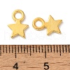 Tibetan Style Alloy Stamping Blank Tag Charms Pendants X-TIBEP-A123046-G-FF-3