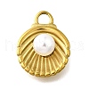 304 Stainless Steel Pendants STAS-B087-02G-01-1