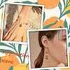 SUNNYCLUE 30Pcs Light Gold Tone Alloy Enamel Pendants ENAM-SC0005-18-5