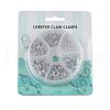 1 Box Zinc Alloy Lobster Claw Clasps and Iron Jump Rings Jewelry Findings PALLOY-X0004-B-4