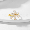 925 Sterling Silver Pave Cubic Zirconia Finger Rings for Women BB6413-1-3