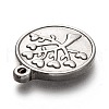 Non-Tarnish 304 Stainless Steel Pendants STAS-I170-40P-3