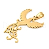 304 Stainless Steel Pendants STAS-Z076-13G-2