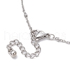 304 Stainless Steel Satellite Chain Bracelet Making AJEW-JB01300-02-3